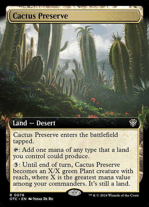 OTC: Cactus Preserve (Extended Art)