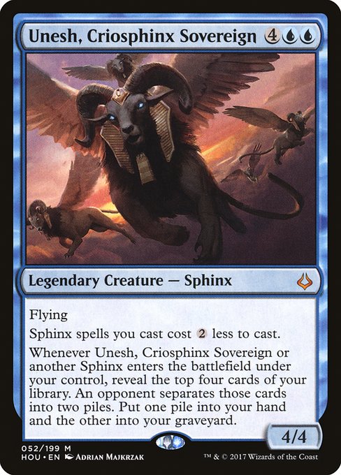 HOU: Unesh, Criosphinx Sovereign (Foil)