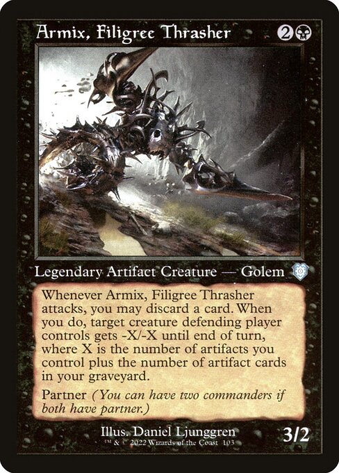 BRC: Armix, Filigree Thrasher (Retro Frame)