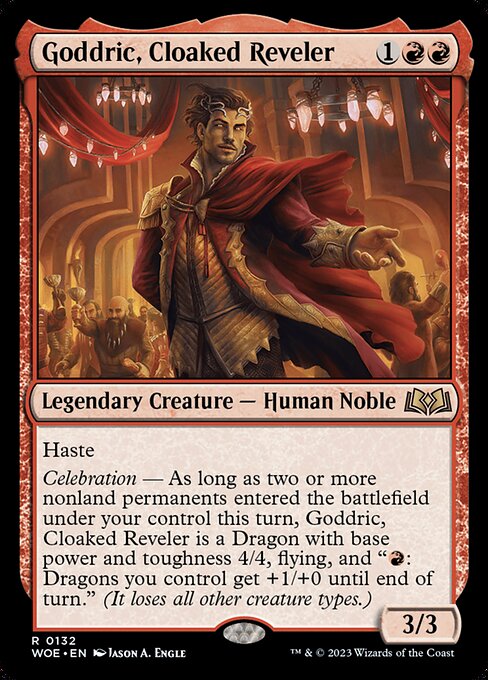 WOE: Goddric, Cloaked Reveler (Foil)