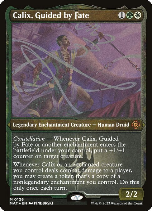 MAT: Calix, Guided by Fate (Foil Etched)