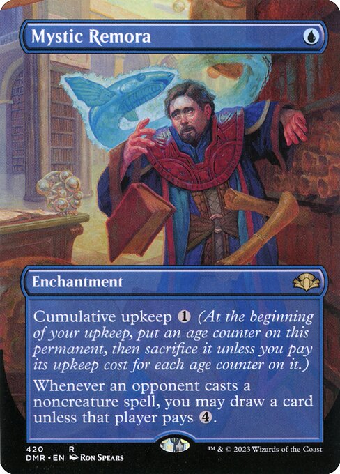 DMR: Mystic Remora (Borderless) (Foil)