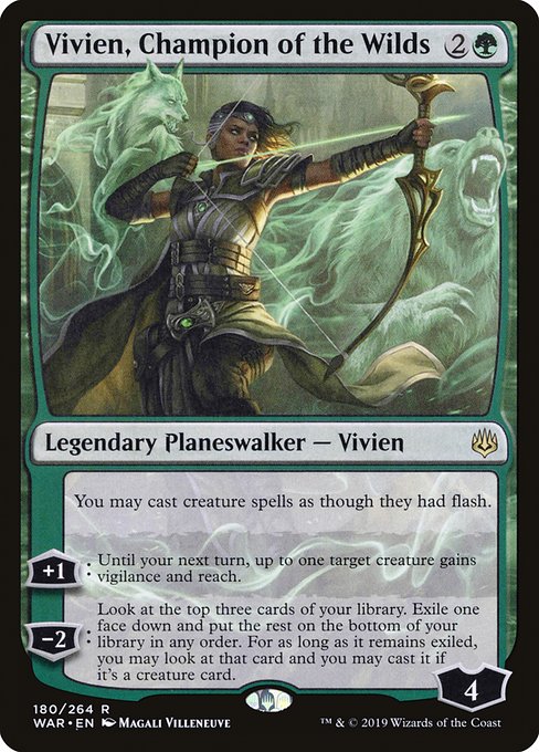 WAR: Vivien, Champion of the Wilds (Foil)