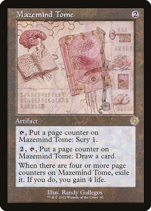 BRR: Mazemind Tome (Schematic) (Foil)