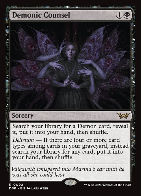 DSK: Demonic Counsel (Foil)