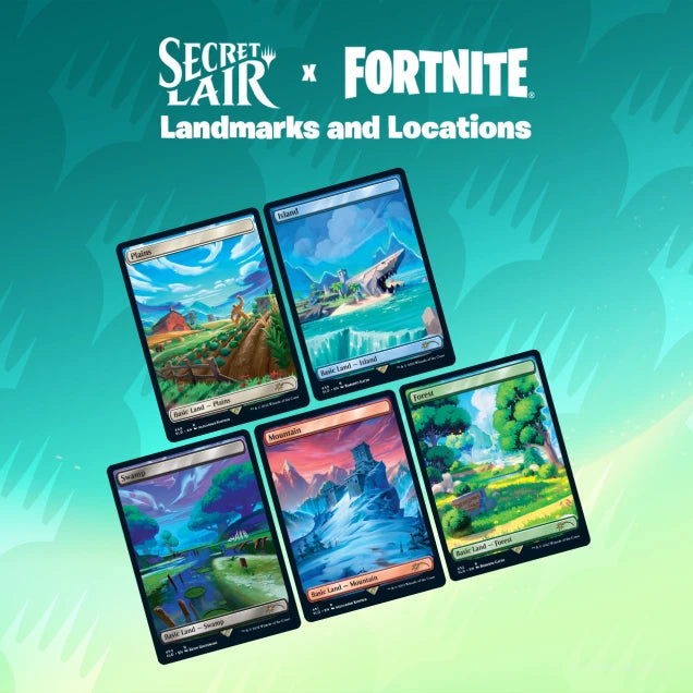 Secret Lair Drop Series: Fortnite Landmarks and Locations