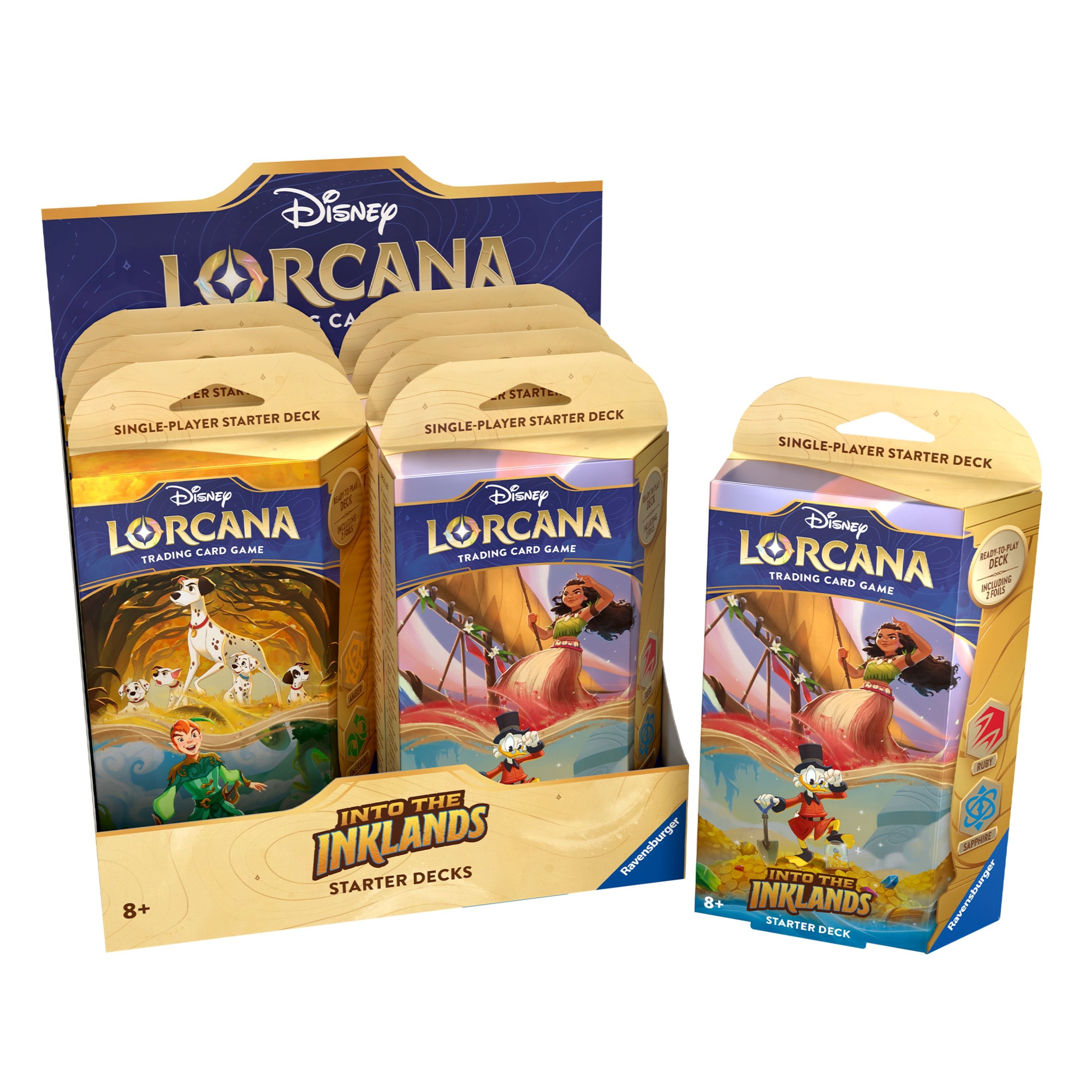 Disney Lorcana: Into the Inklands Starter Deck Sapphire & Ruby