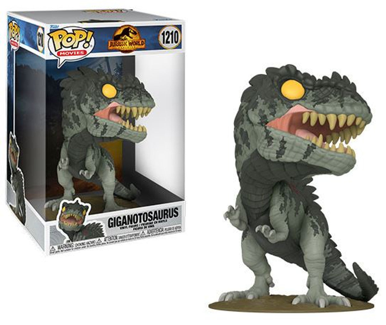 Jurassic World: Dominion - Giganotosaurus Jumbo Pop! 10 Inch Vinyl Figure (1210)