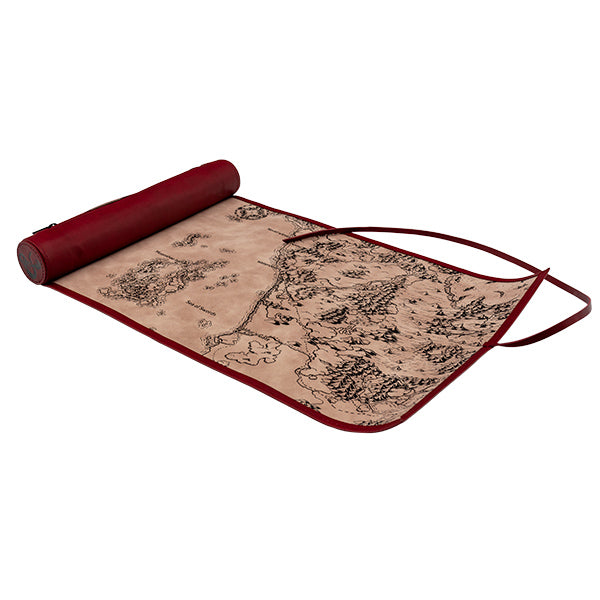 Dice Case: Sword Coast Map Scroll
