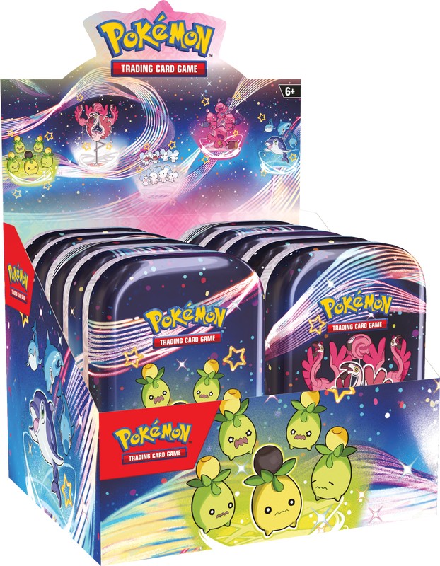 Scarlet and Violet 4.5 Paldean Fates Mini Tins