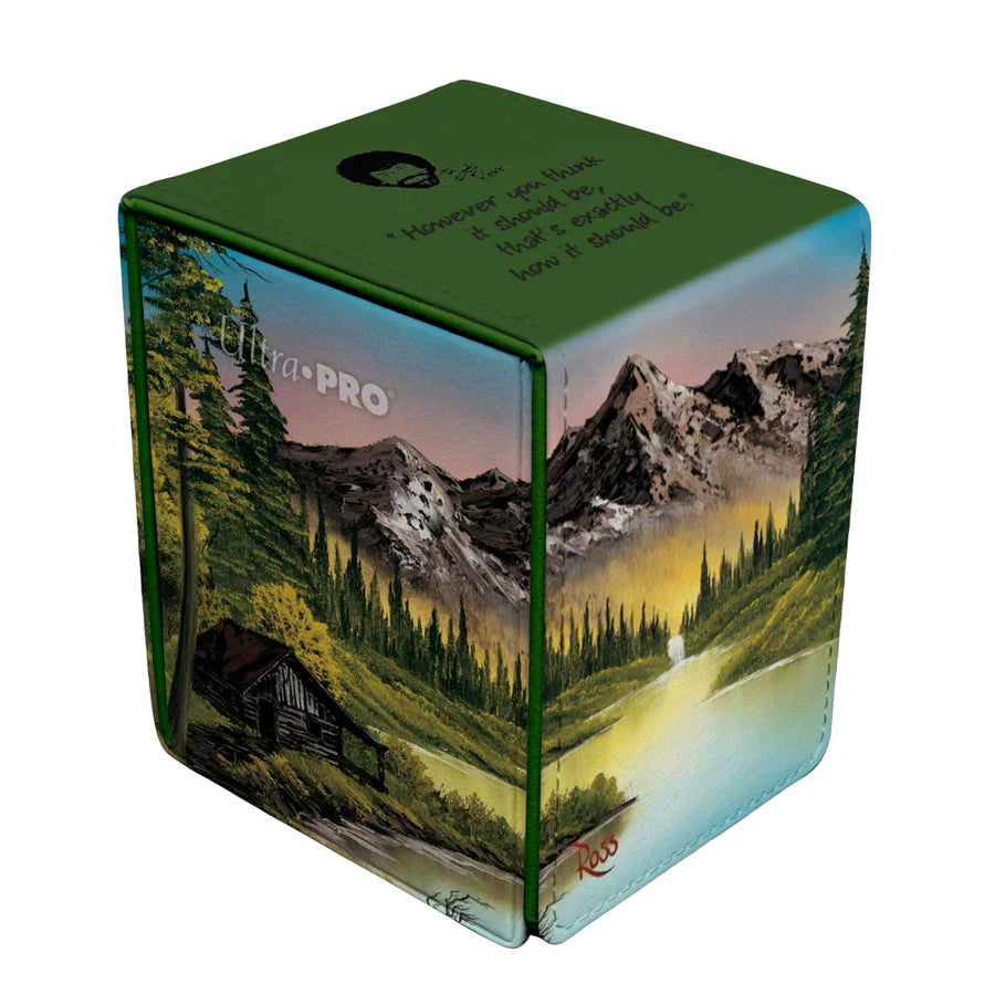 Ultra Pro: Alcove Flip Deck Box - Bob Ross Mountain Retreat