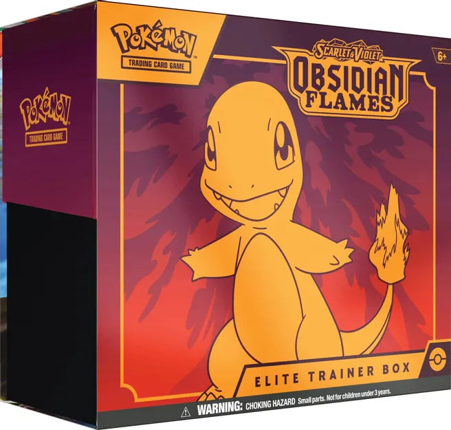 Scarlet and Violet 3: Obsidian Flames - Elite Trainer Box Case (Preorder)