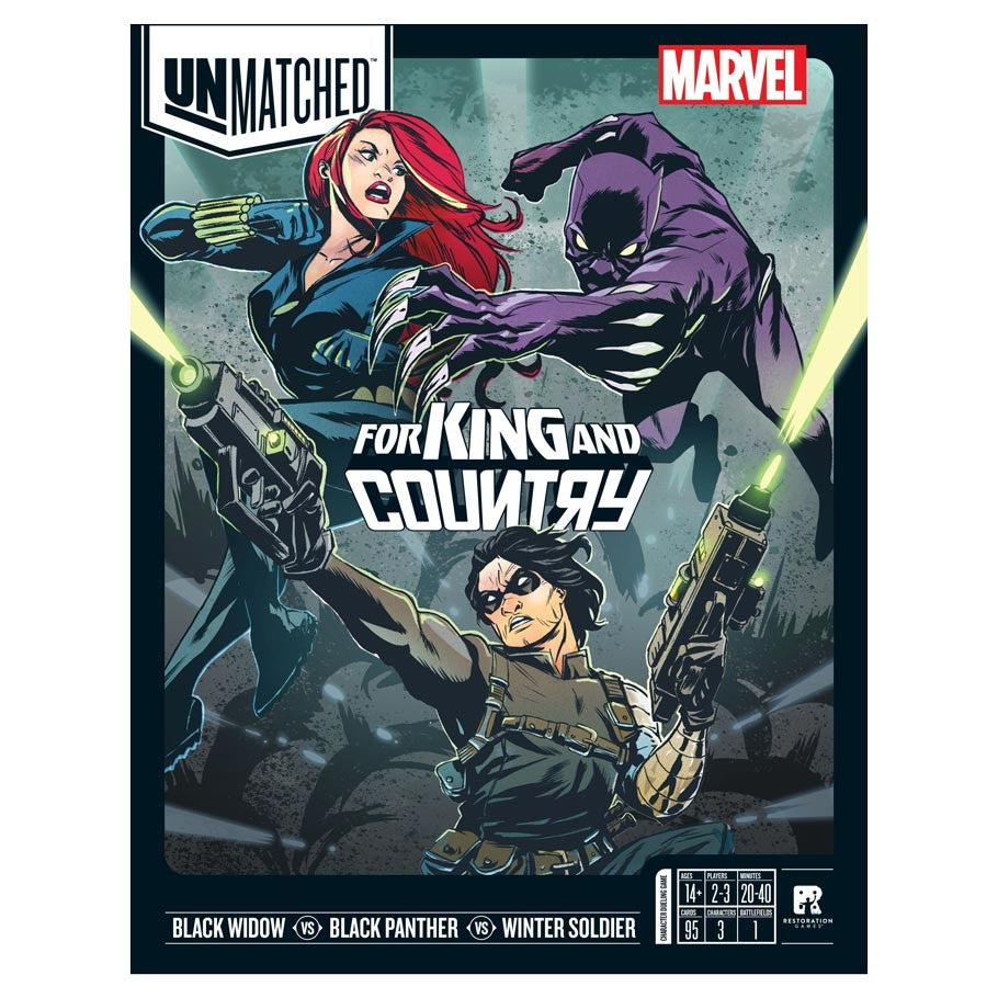 Unmatched: Marvel: For King and Country