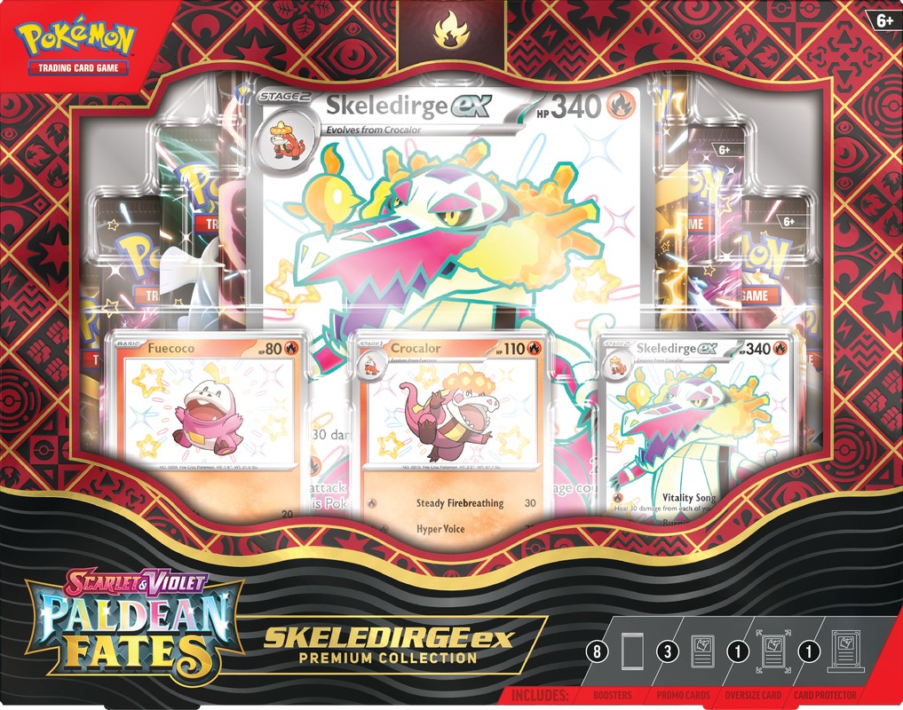 Scarlet and Violet 4.5 Paldean Fates ex Premium Collection