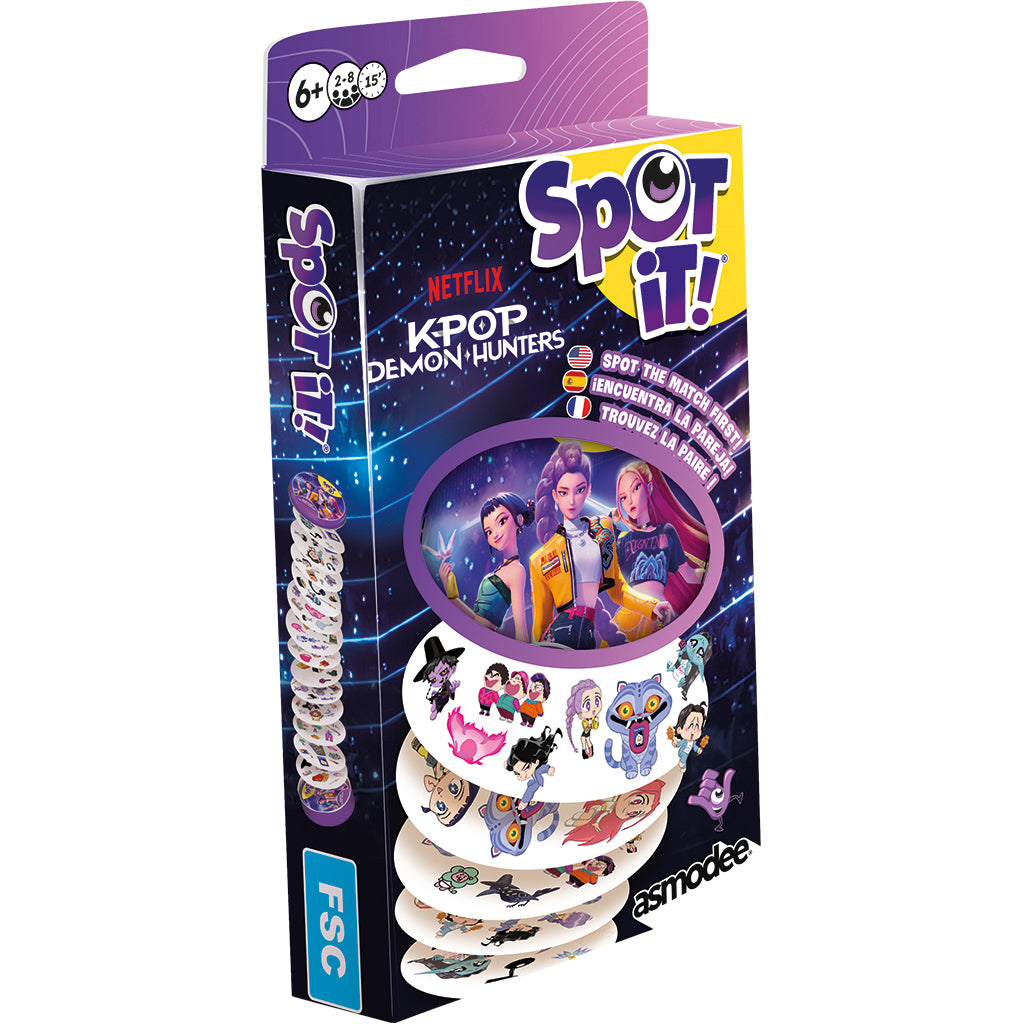 Spot It! K-Pop Demon Hunters (Eco Blister) (Preorder)