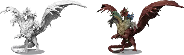 D&D Nolzur's Marvelous Unpainted Miniatures: Aspect of Tiamat