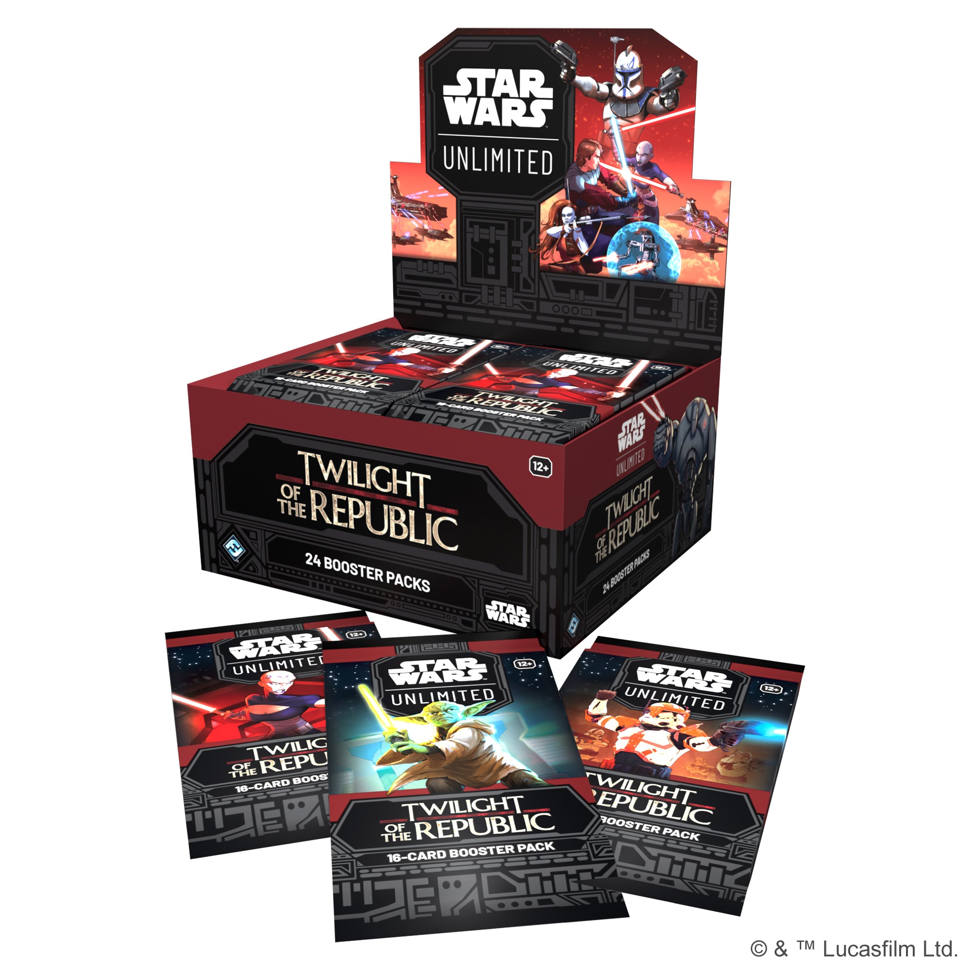 Star Wars Unlimited: Twilight of the Republic - Booster Display