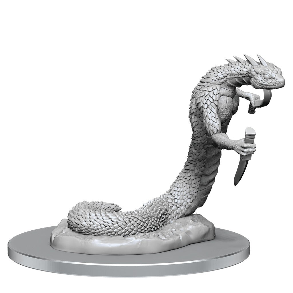 D&D Critical Role Unpainted Miniatures: Serpentfolk & Serpentfolk Ghost