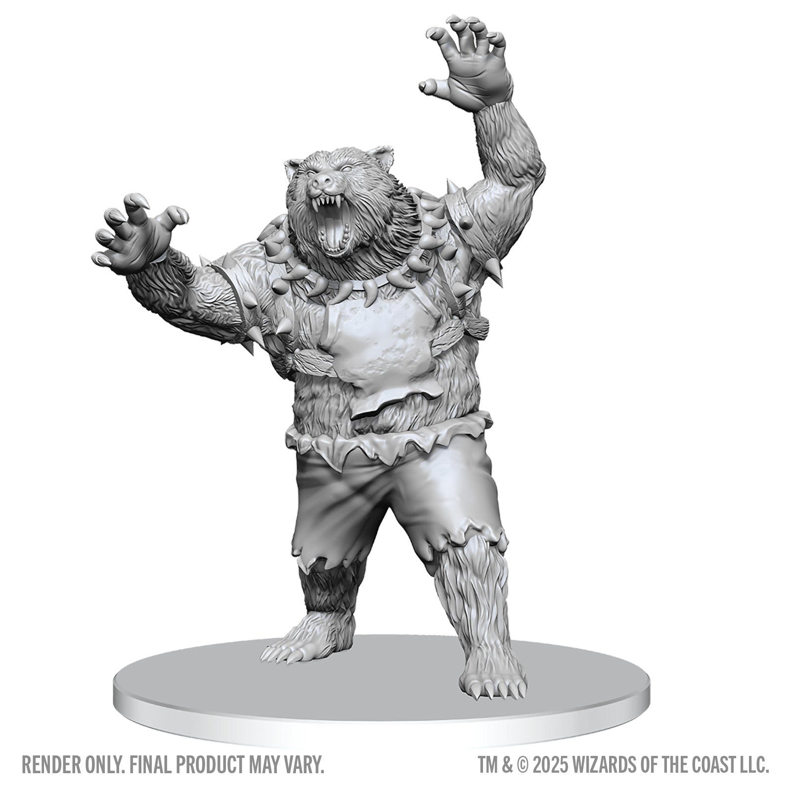 D&D Nolzur's Marvelous Unpainted Miniatures: Werebear