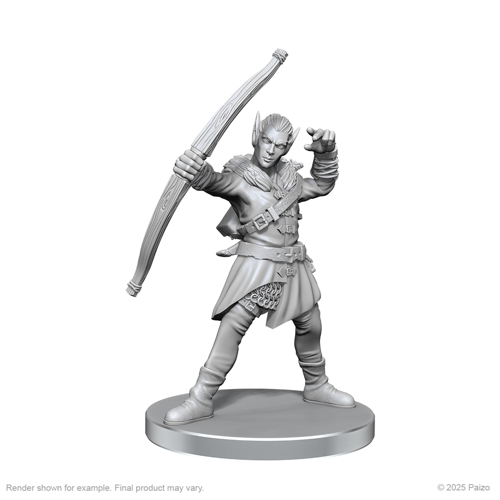 Pathfinder Battles Deep Cuts: Elf Hunter & Catfolk Bandit