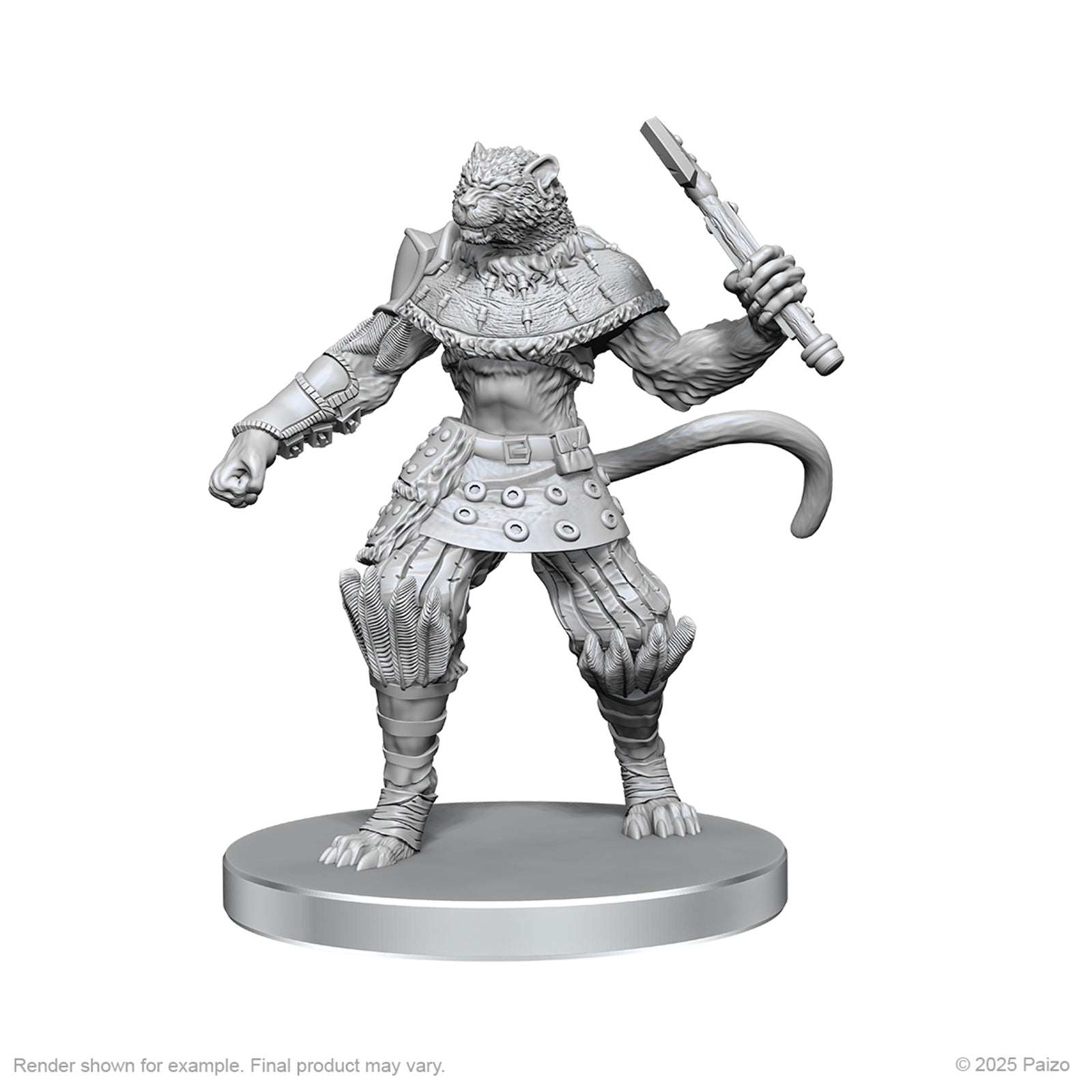 Pathfinder Battles Deep Cuts: Elf Hunter & Catfolk Bandit