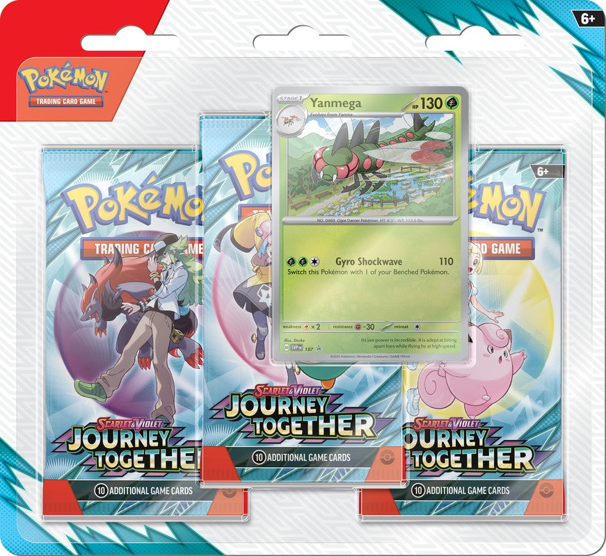 Scarlet and Violet 9 - Journey Together 3 Pack Blister
