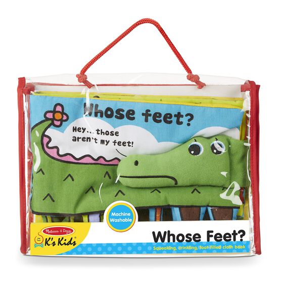 Soft Activity Book - Whose Feet?
