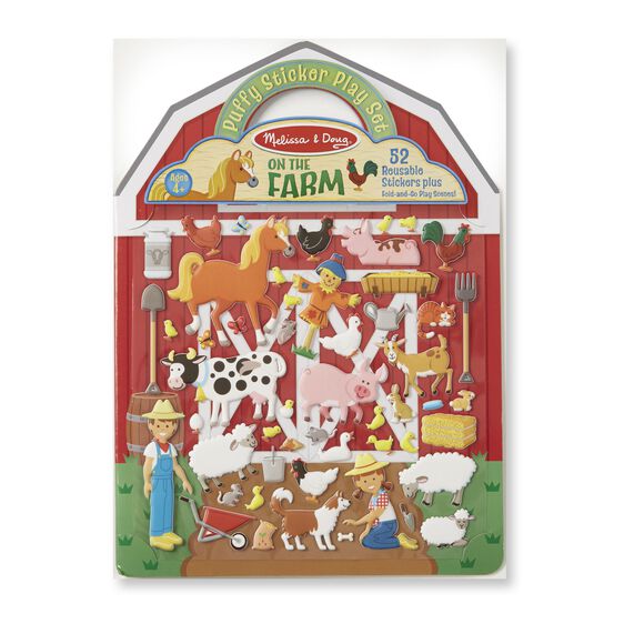 Puffy Sticker Play Set: On the Farm