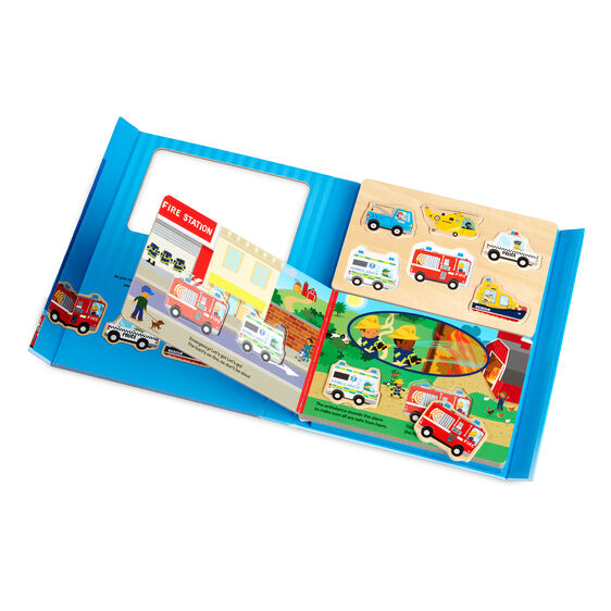 Book & Puzzle Play Set: To the Rescue