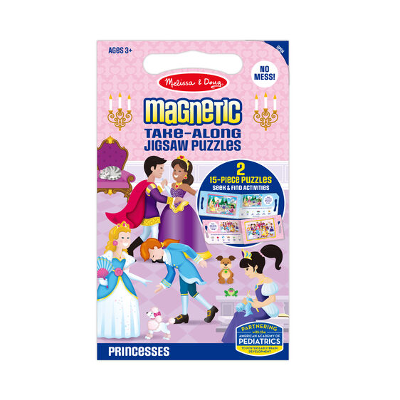 Take Along Magnetic Jigsaw Puzzles - Princesses