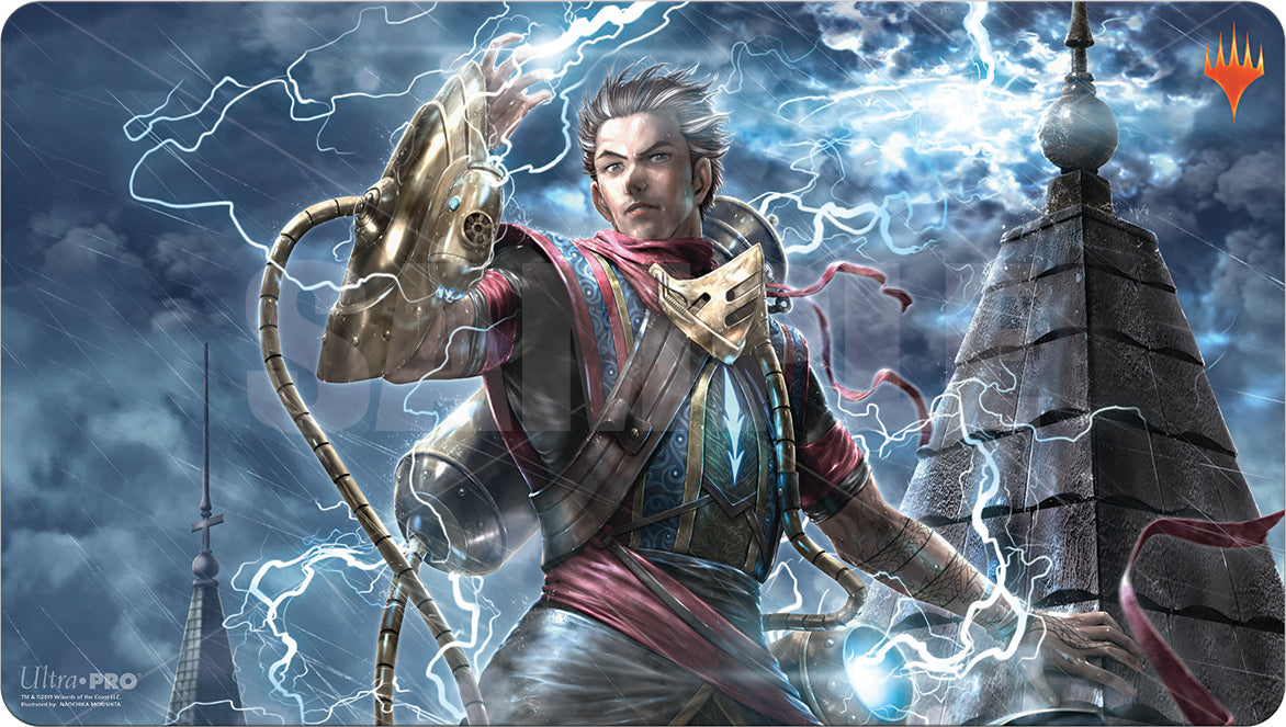 Magic the Gathering: War of the Spark Alternate Art-Ral Zarek Playmat