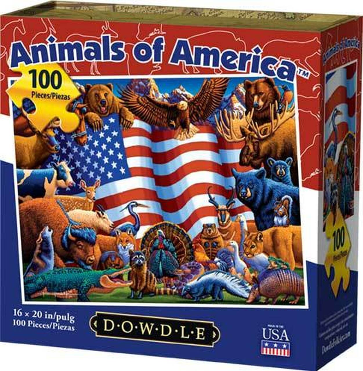 Animals of America (100 pc puzzle)