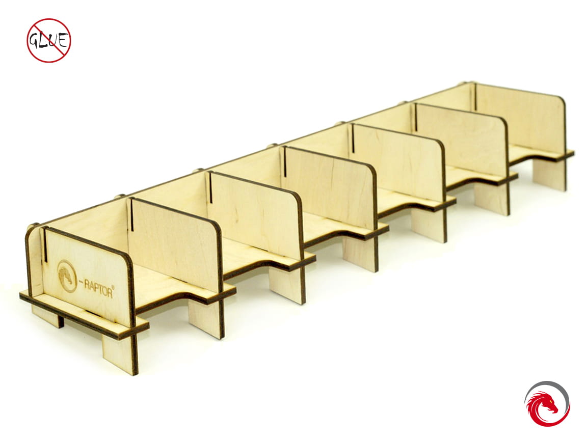 E-Raptor Card Holder:6 Slot (DIY)