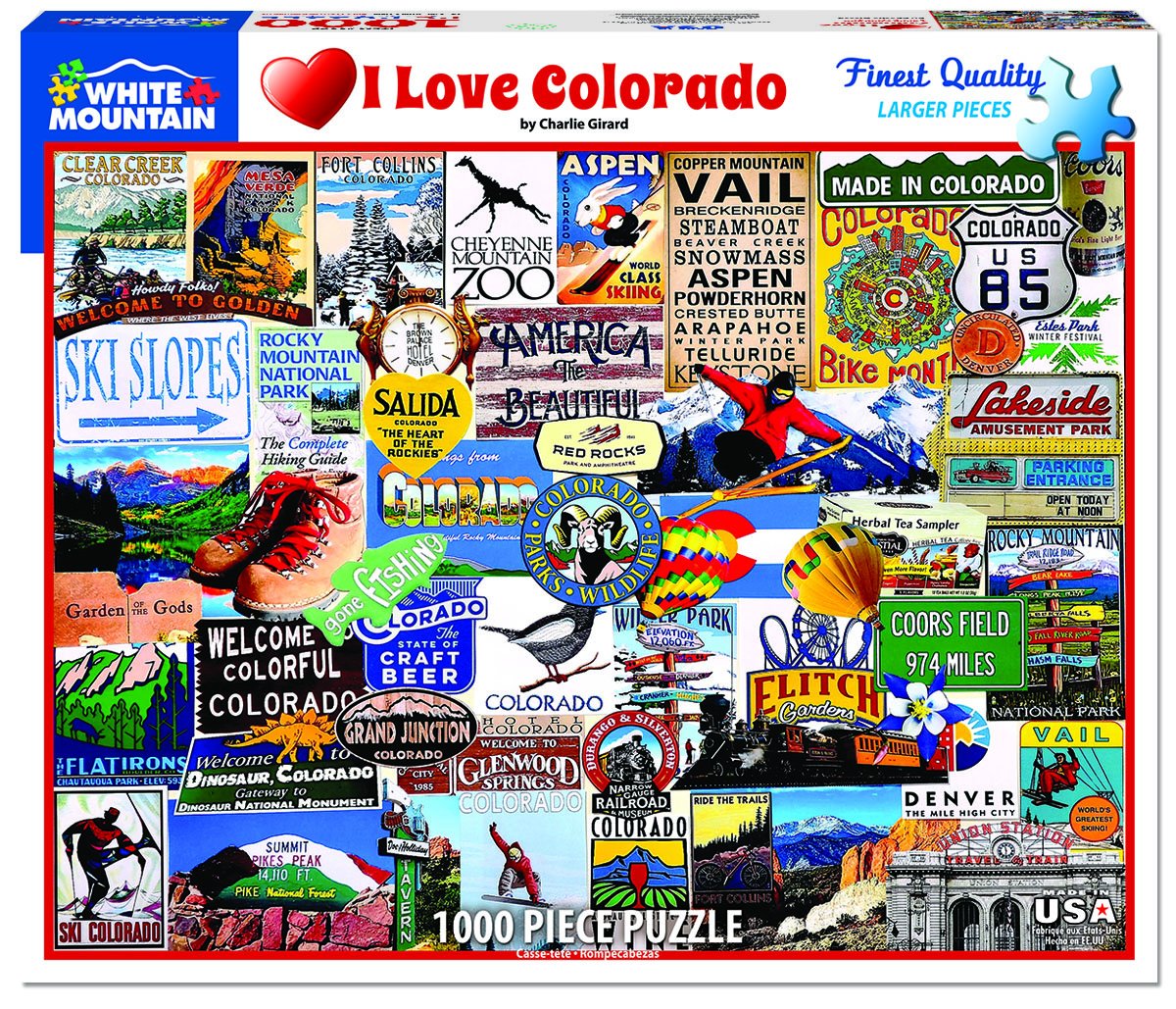 I Love Colorado (1000 pc puzzle)