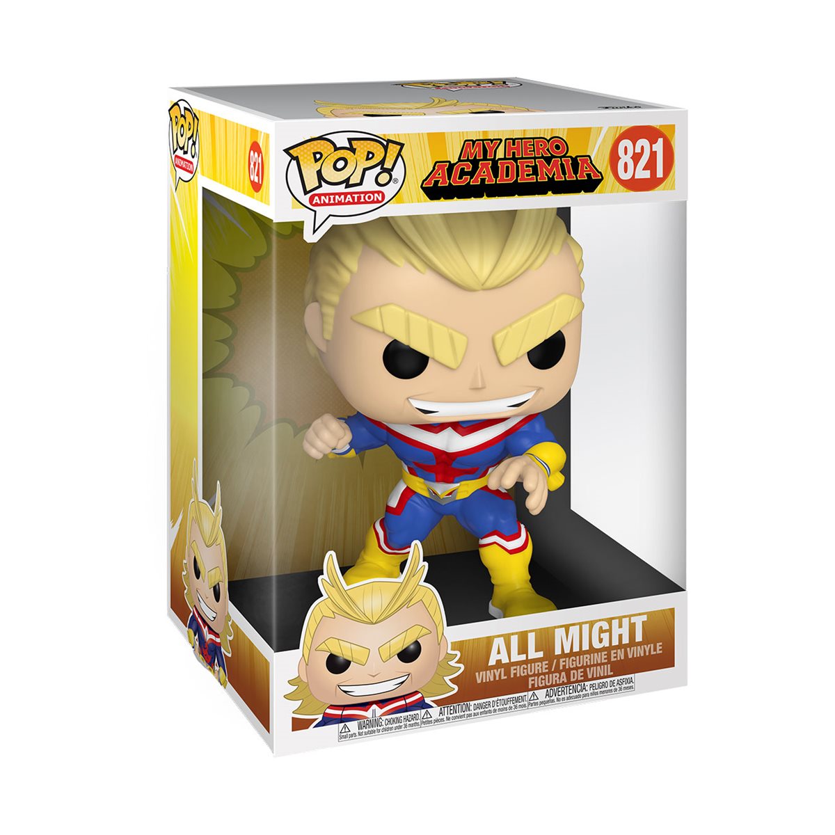 My Hero Academia: All Might 10 in Pop! Vinyl Figure (821)