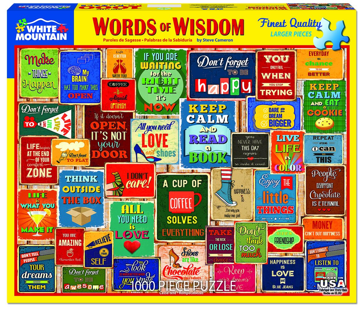 Words of Wisdom (1000 pc puzzle)