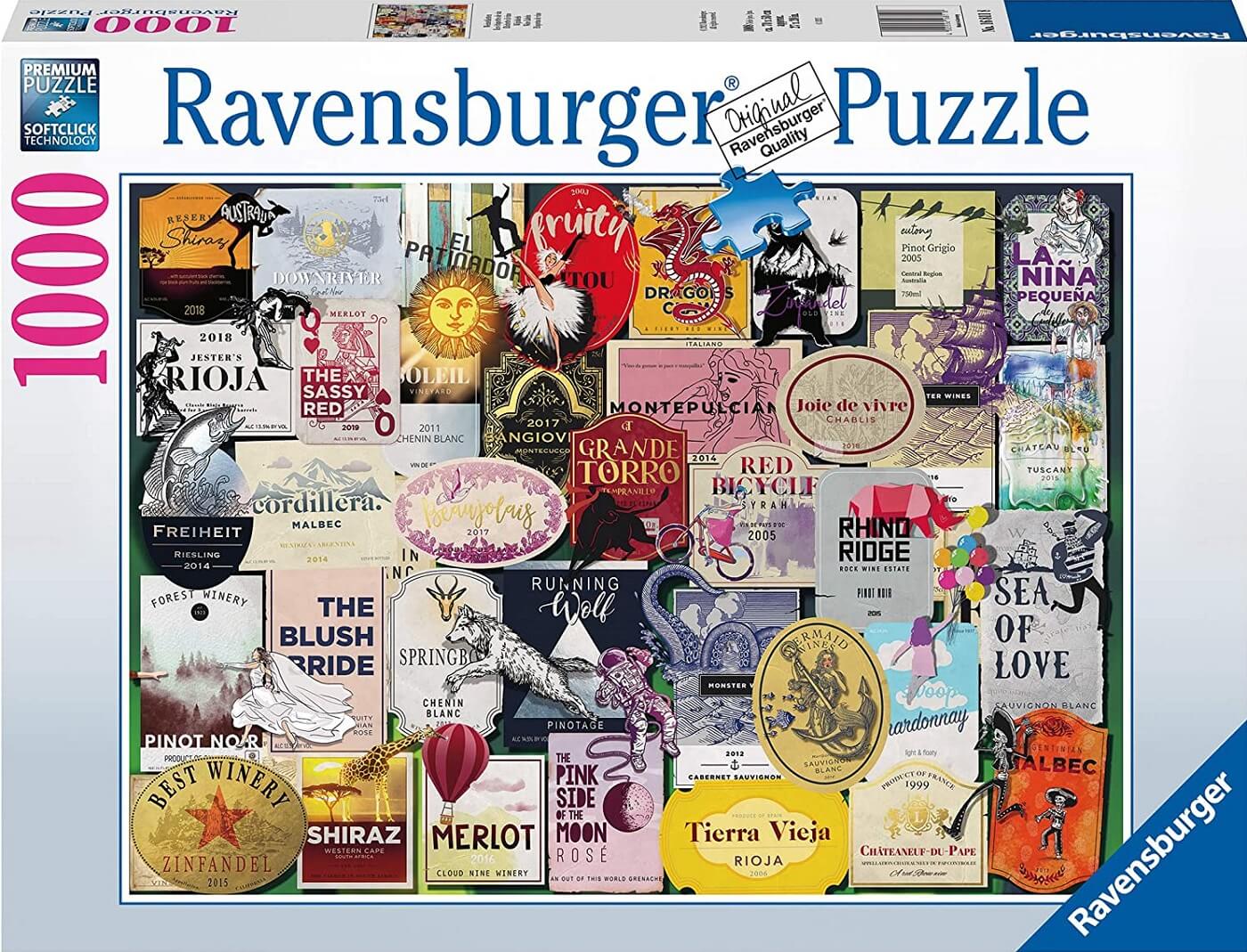 Wine Labels (1000 pc puzzle)