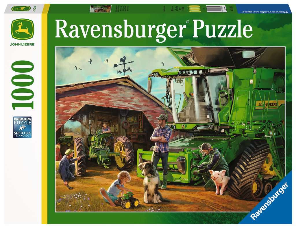 John Deere Then & Now (1000 pc puzzle)