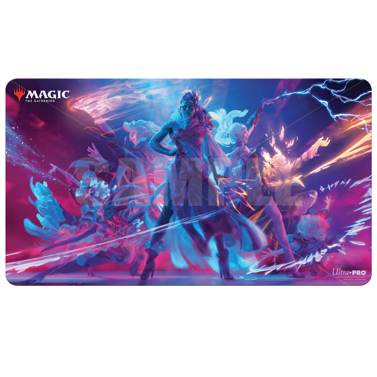Magic the Gathering Playmat: Strixhaven - Prismari Command V2