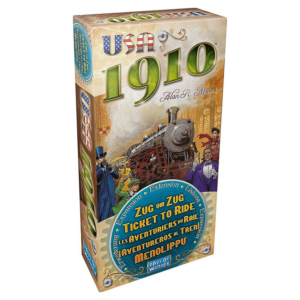 Ticket to Ride: USA - 1910 Expansion