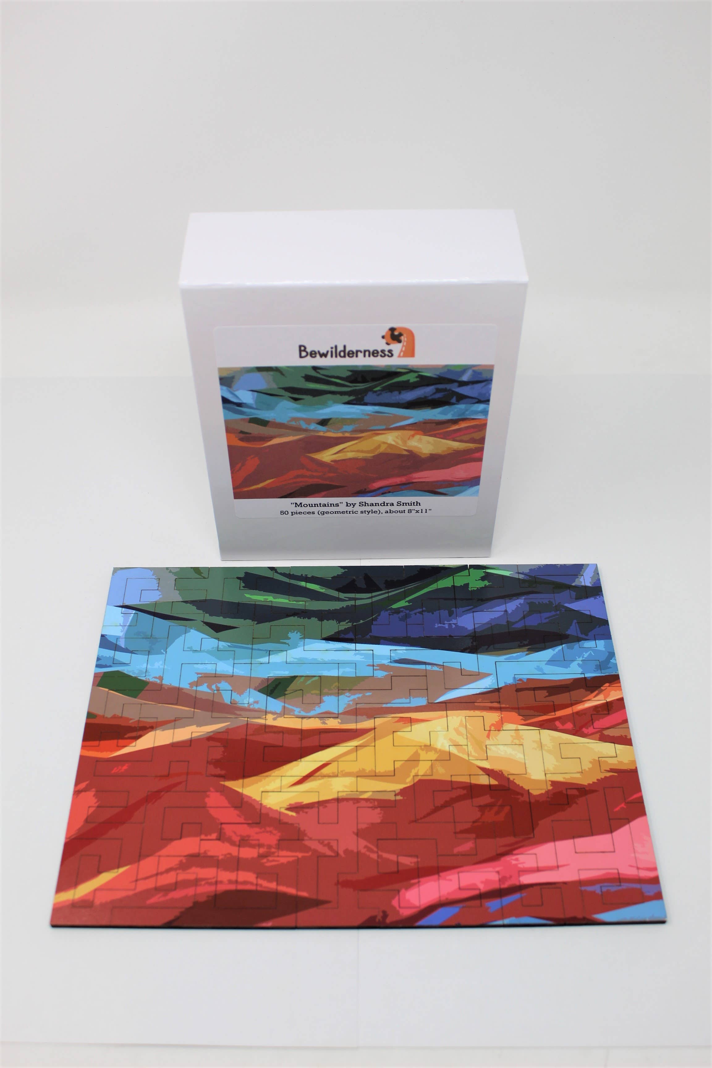 Mountains (50 pc wooden puzzle)