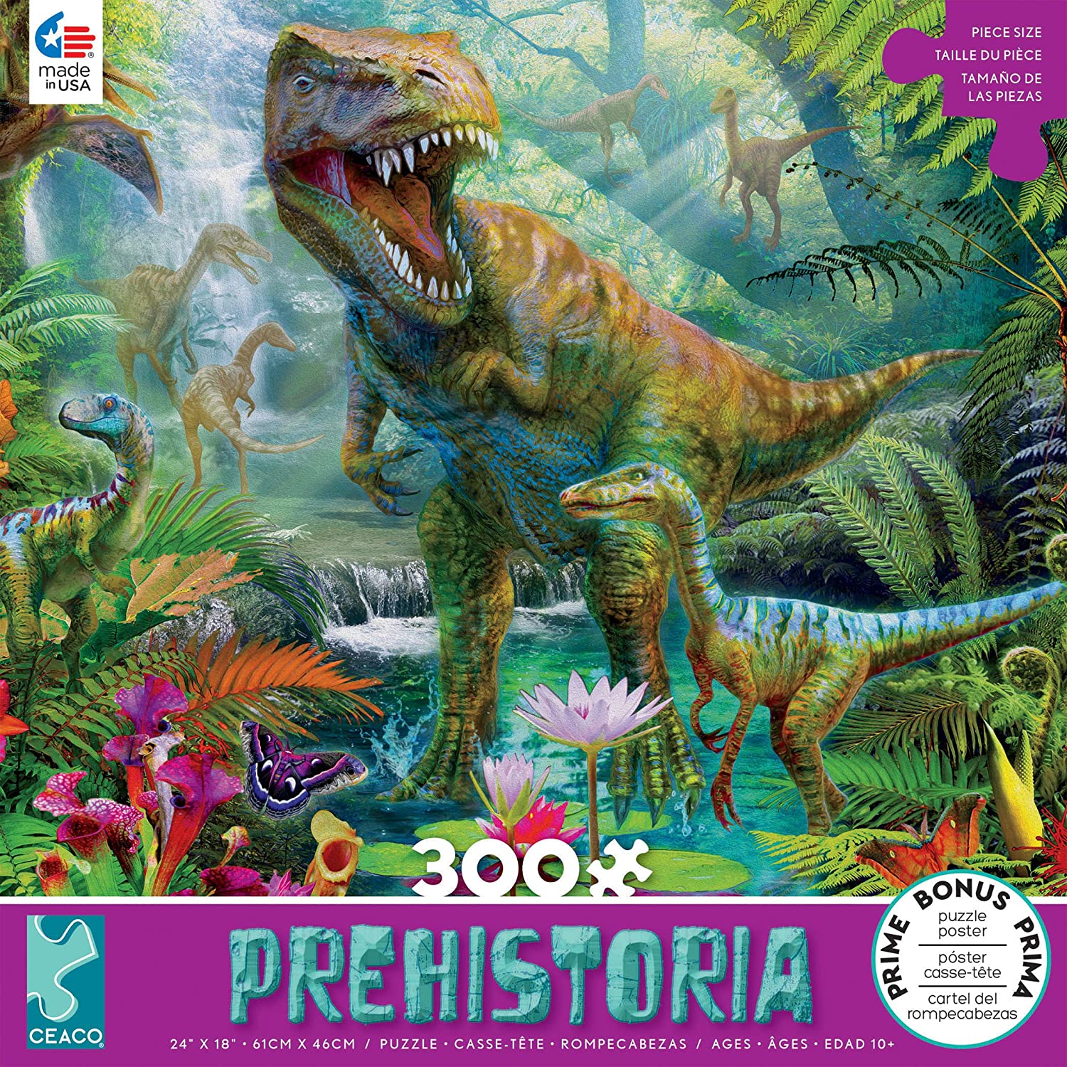 Prehistoria (assorted 300 pc puzzles)