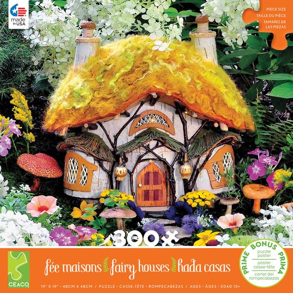 Fairy Houses (assorted 300 pc puzzles)