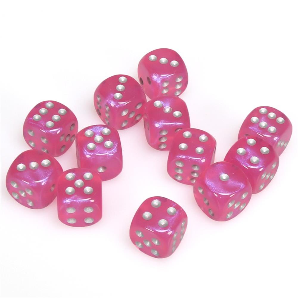 Chessex Borealis 16mm D6 Dice Block (12-Dice)