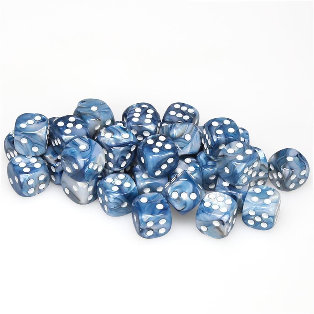 Chessex Lustrous 12mm D6 Dice Block (36-Dice)