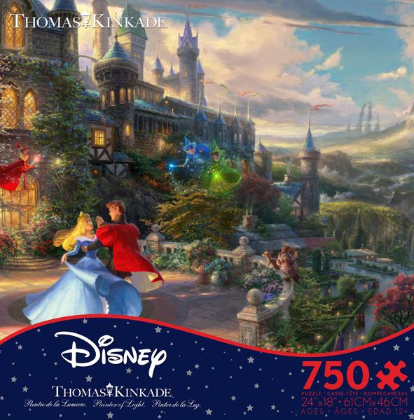 Thomas Kinkade Disney - Sleeping Beauty Enchanting 750 pc Puzzle