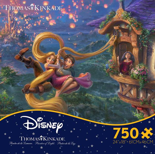 Thomas Kinkade Disney - Tangled 750 pc Puzzle