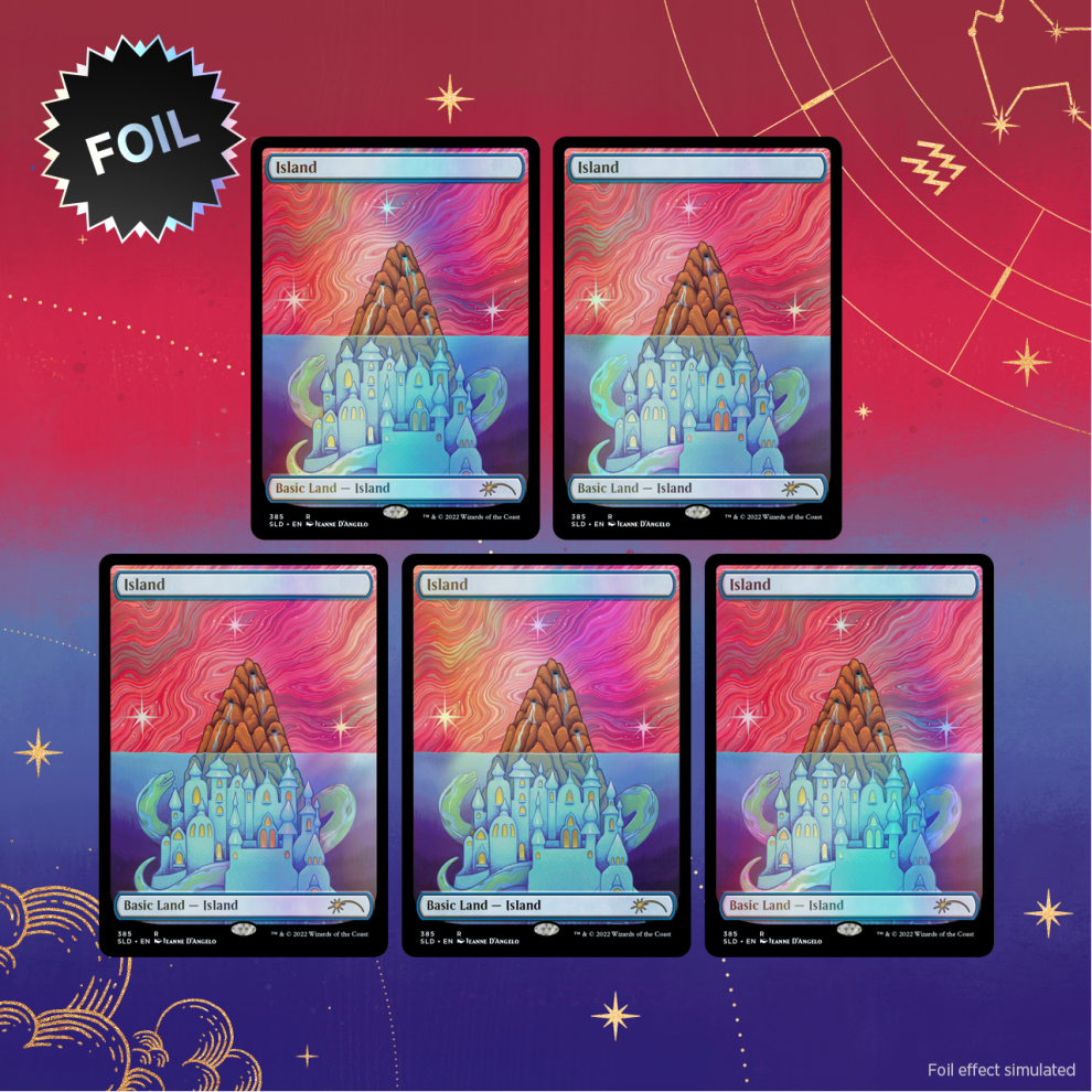 Secret Lair Drop: The Astrology Lands - Aquarius (Foil Edition)