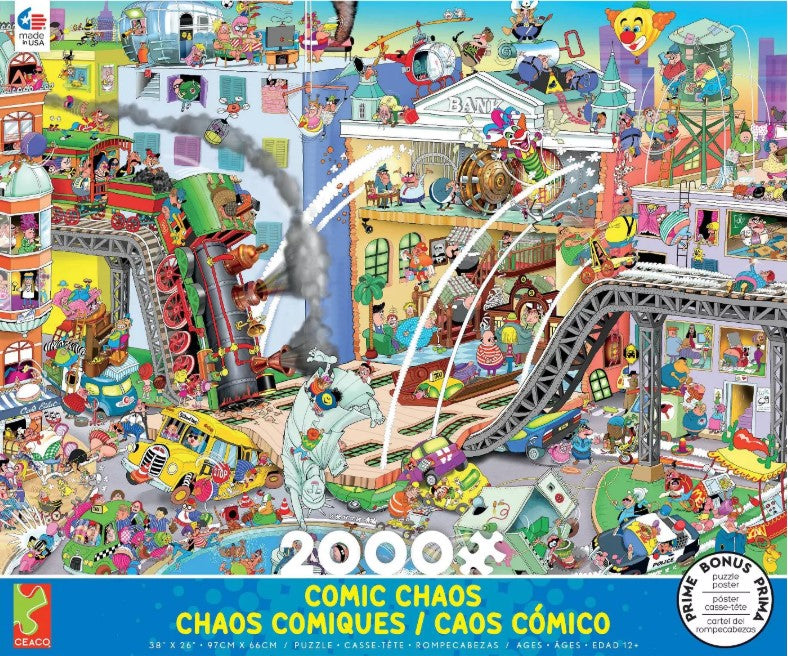 Comic Chaos (2000 pc puzzle)