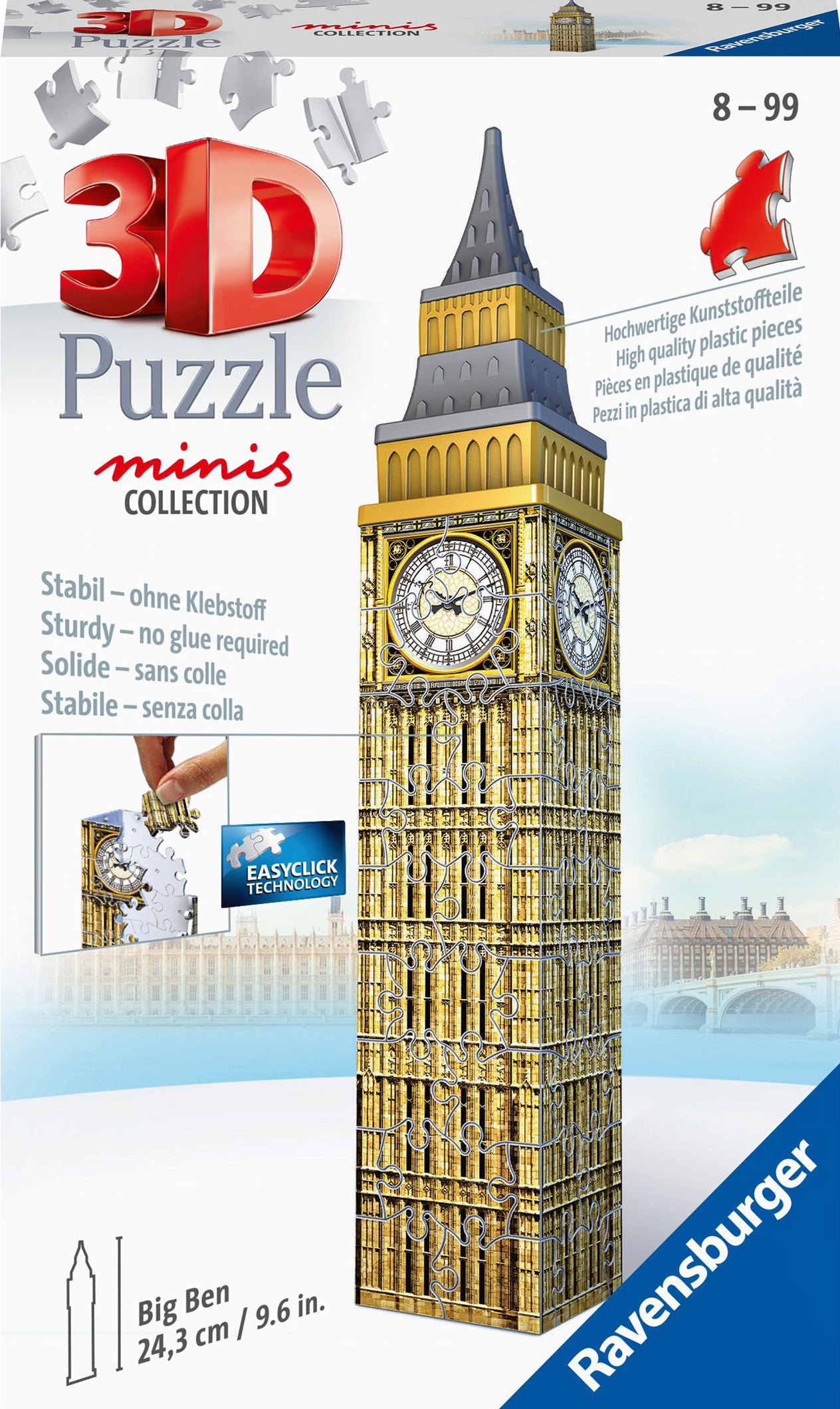 Mini Big Ben (60 pc 3D Puzzle)